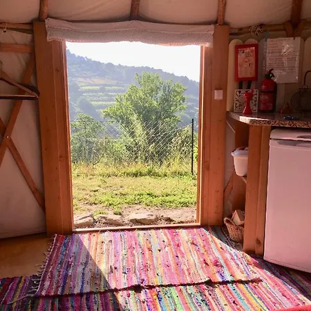 Woodpecker Yurt Luxusní stan Santa Cruz do Douro